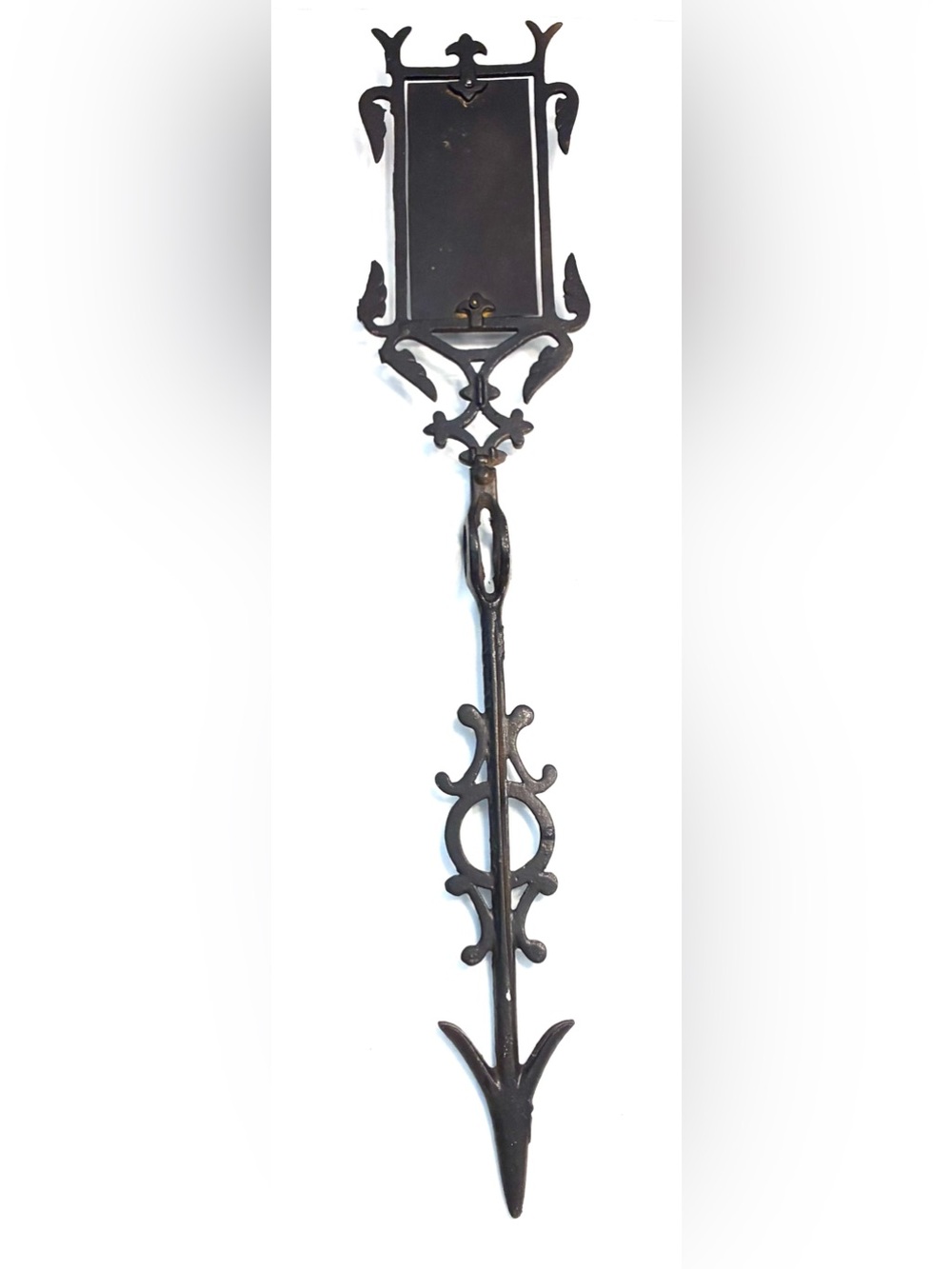 Vintage Style Cast Iron Weathervane Arrow - Rustic Garden & Home Wall Decor